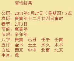 1.八字解析——壬水与寅木双冲