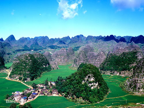 纳灰村：田园风光， 布依风情