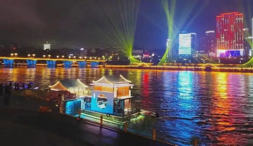 汉江夜游：晕船与灯光污染的完美结合