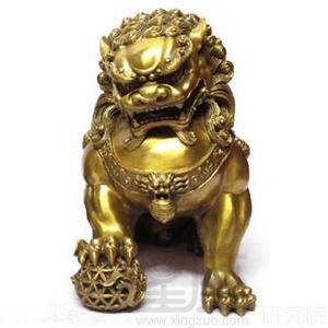 铜狮子的摆放位置