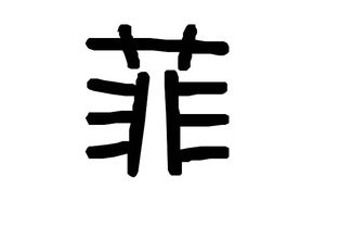 菲字取名凶吉，与菲押韵的字能否改写成？