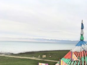 2．天然景观：较高原湖泊与雪山交织