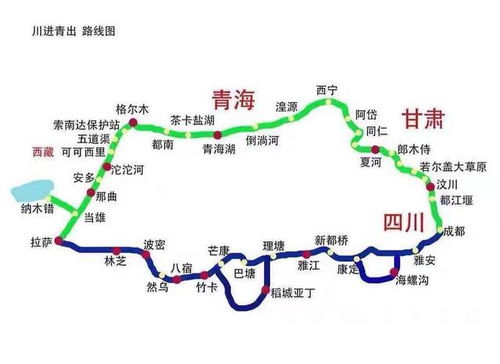 二、 自驾路线全图：走哪条都能玩得痛迅速