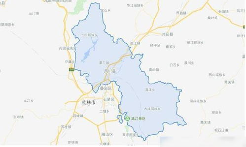 与桂林接壤的广西城区