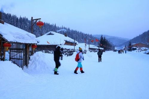 三、  雪乡：东北风情，童话般的夜晚