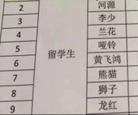 搞笑英文名字的趣味性（真的好笑吗）