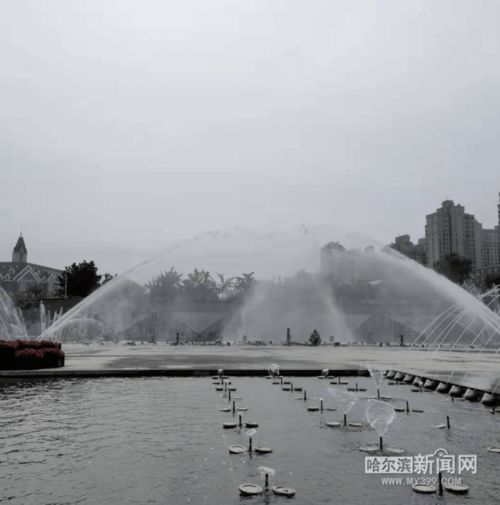 群力音乐谷喷泉5.18盛大开喷，打卡必去！