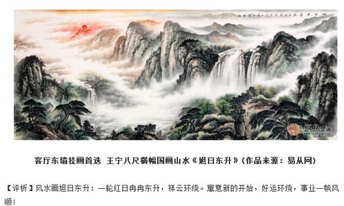 客厅山水画风水讲究,客厅挂山水画有什么讲究