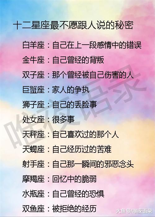 生肖与星座的奥秘