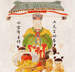 贴春联