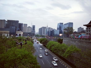 西安城墙的时空穿越
