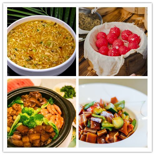夜幕下的美食诱惑