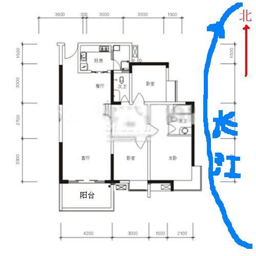 阳宅凤水图解第三种户型必定大富大贵,风水阳宅风水民间经验口诀