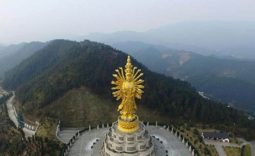 九华山千手观音寺99米千手千眼观音圣像在哪里？