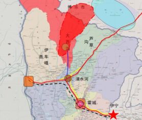霍城县的“邻居”们， 关系错综复杂