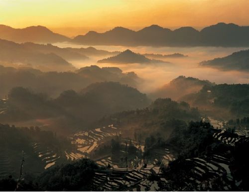 天台山：美是真的美，挤是真的挤