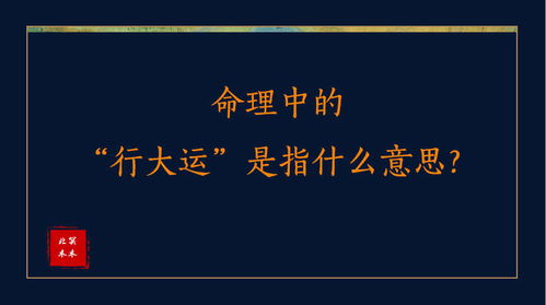 命理中所谓的野心具体是指什么含义？