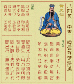 黄大仙灵签84签如何问姻缘，100签解签姻缘改写长尾？