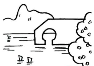 素描风景画步骤教程山水,素描初学简单风水画法