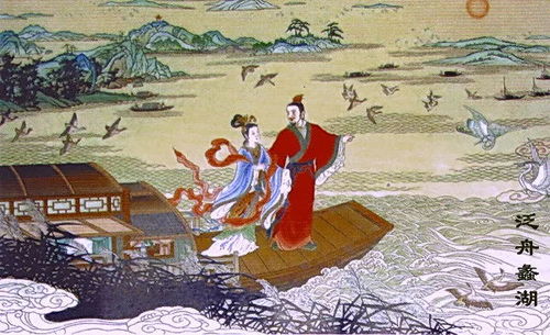 西施？财神？这组合…有点意思