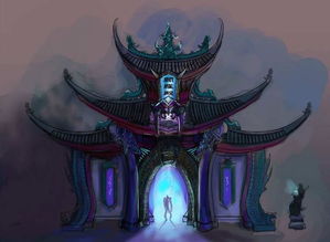 三、阎罗殿的大门口