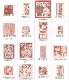 乾隆用印大全,乾隆年间印章图案