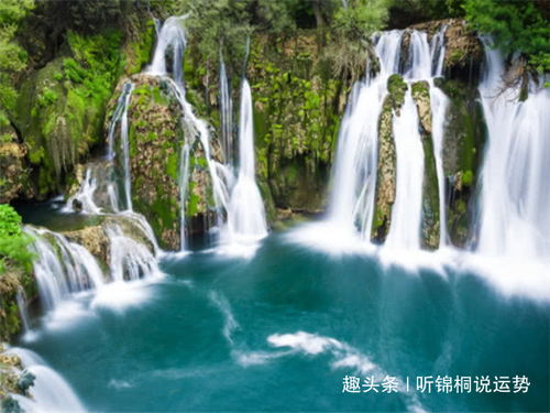 南阳沟四挂瀑布：水光瀅色