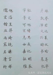 一些具体的女孩名字推荐