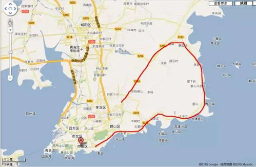 二、 五四广场——奥帆中心——燕儿岛山公园（强较大行加速）