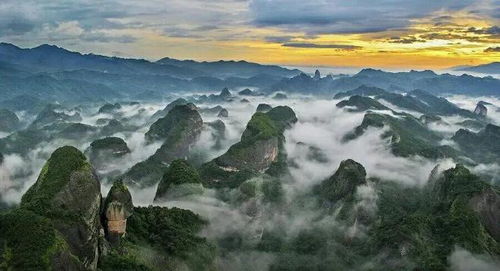 金秀圣堂山：云海+拍照神器