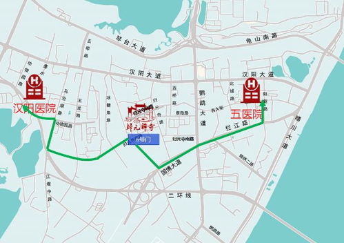 路线一：医院旧址→肖家湾→佛图关公园