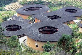 永定客家土楼风水,客家人永定土楼