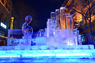 夜幕降临的中央大街——一场半失控的雪之狂欢