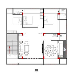 风水房子中间有大门,风水房子中间有大门好不好