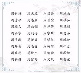 免费周姓起名较大全中，有哪些周姓起名精选一百例？