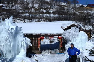 哇！原来雪乡也能泼水？这画面太有冲击力了！