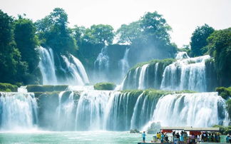 第四站：德天跨国瀑布——越南妹子的微笑和湿漉漉的衣服