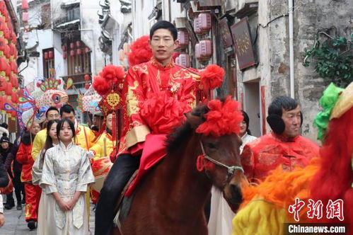 句容新娘下轿：古今融合，爆款婚俗新风尚