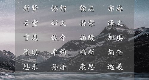 出自诗词典故的  好名  推荐