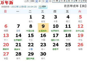 1994年十月初十出生的人是哪个星座？属什么？