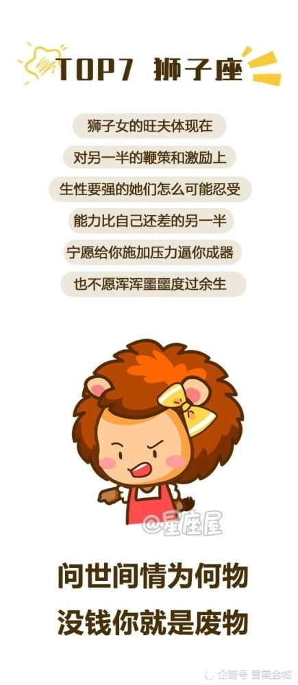 哪个星座被称为最旺夫星座第一名呢？