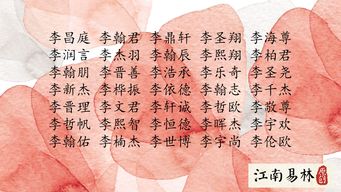 给李姓宝宝起名的技巧与注意事项
