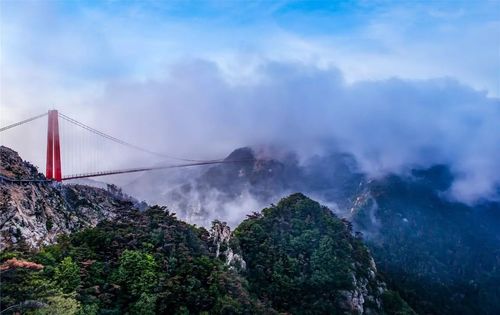 2. 天蒙景区的那个桥吓死人了