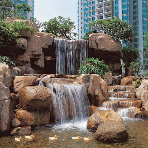 院外假山造景风水好不好,院外假山造景风水