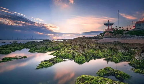 荣成市东楮岛村的海滨风光