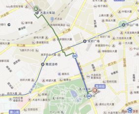 1. 步行路线（自认靠谱）