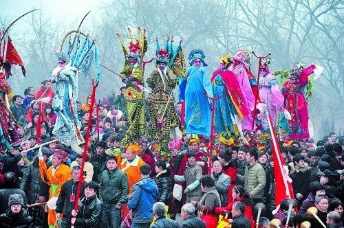 千年民俗盛宴，淄博正月十六走河，传承爆款来袭！