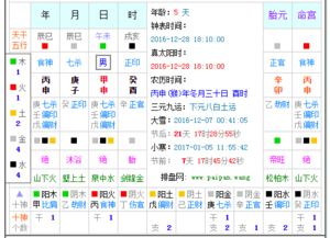 2015年1月28日10时12分出生的男宝宝，他的生辰八字是什么？