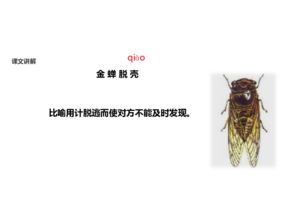 哪个生肖会金蝉脱壳，这是什么意思？