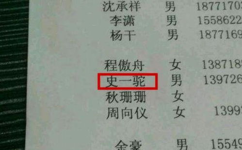 1. 先把父母的姓氏抖出来——程、 何、杨（别忘了还有那根本不该出现的“张”）